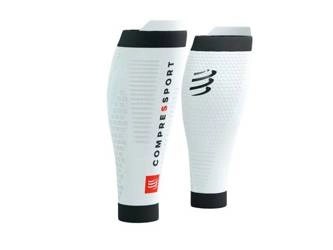 COMPRESSPORT Opaski kompresyjne na łydki R2V3 white/black