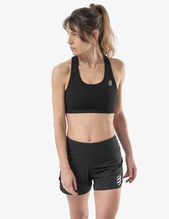 COMPRESSPORT Stanik sportowy FEELFREE SEAMLESS BRA black