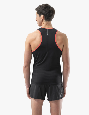 COMPRESSPORT Koszulka biegowa PRO RACING SINGLET black