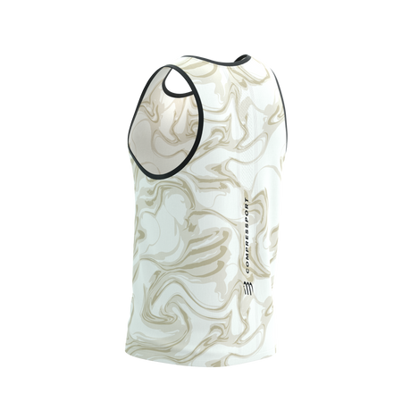 COMPRESSPORT Koszulka biegowa PERFORMANCE SINGLET sugar/camo print
