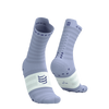 COMPRESSPORT Skarpetki do biegania PRORACING SOCKS V4 ULTRALIGHT RUN HIGH lavender/white