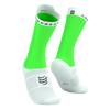COMPRESSPORT Skarpetki rowerowe PRORACING SOCKS V4 BIKE neon green/white