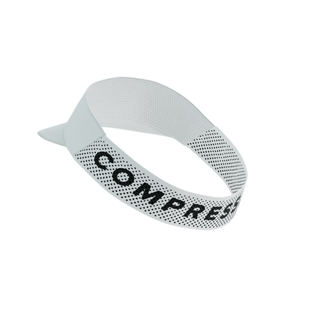 COMPRESSPORT Daszek biegowy PRO RACING VISOR white