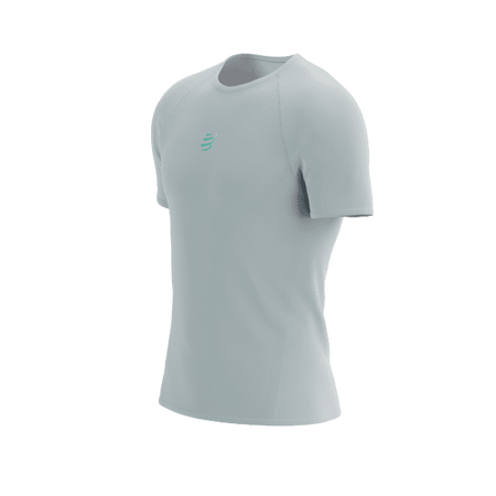 COMPRESSPORT Koszulka biegowa męska TRAIL RACING SS T-SHIRT gray violet