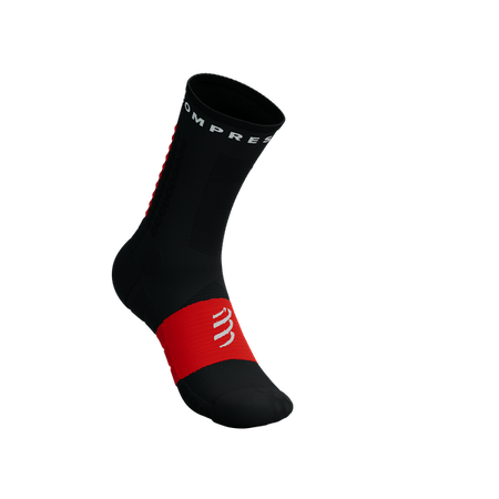 COMPRESSPORT Skarpetki do biegania ULTRA TRAIL SOCKS V2.0 black/red