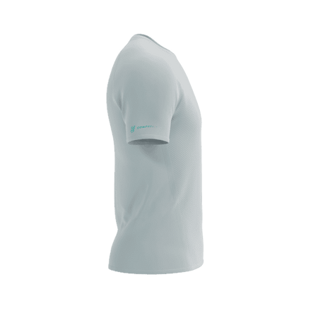 COMPRESSPORT Koszulka biegowa męska TRAIL RACING SS T-SHIRT gray violet