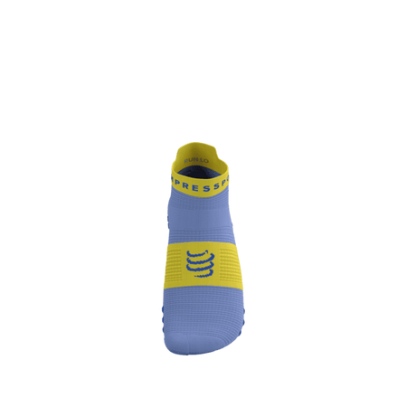 COMPRESSPORT Skarpetki do biegania krótkie PRORACING SOCKS V4 RUN LOW jacaranda/maize