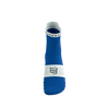 COMPRESSPORT Skarpetki do biegania wysokie PRORACING SOCKS V4 RUN HIGH princess blue/white