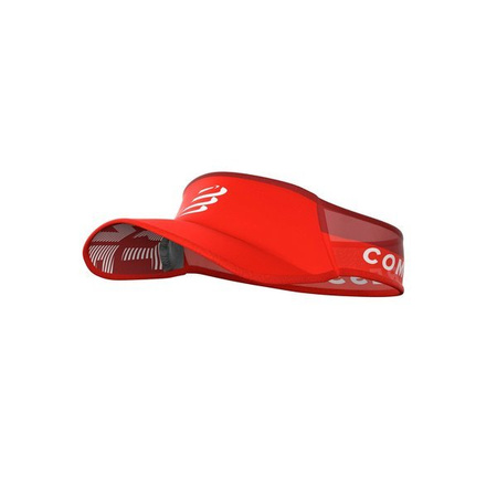 COMPRESSPORT Daszek biegowy ULTRALIGHT VISOR V2 czerwony