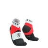 COMPRESSPORT Skarpetki do biegania ULTRA TRAIL LOW SOCKS V2.0 fluo red/white