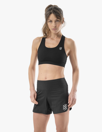 COMPRESSPORT Stanik sportowy FEELFREE SEAMLESS BRA black