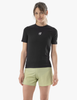 COMPRESSPORT Koszulka biegowa damska TRAIL RACING SS T-SHIRT black