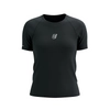 COMPRESSPORT Koszulka biegowa damska TRAIL RACING SS T-SHIRT black