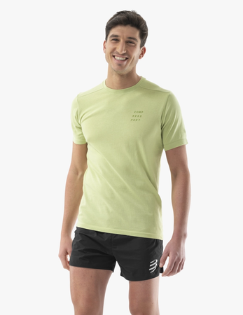 COMPRESSPORT Koszulka lifestyle męska PODIUM SS T-SHIRT nile