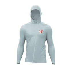 COMPRESSPORT Kurtka biegowa HURRICANE WATERPROOF 10/10 JACKET grey dawn
