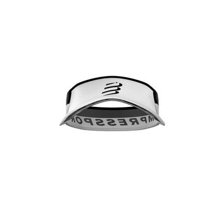 COMPRESSPORT Daszek biegowy ULTRALIGHT VISOR V2 biały