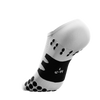 COMPRESSPORT Skarpetki do biegania krótkie NO SHOW SOCKS white/black