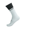 COMPRESSPORT Skarpetki kompresyjne do biegania MID COMPRESSION SOCKS V2.0 white/black