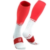 COMPRESSPORT Skarpety kompresyjne FULL SOCKS OXYGEN fluo red