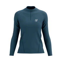 COMPRESSPORT Koszulka biegowa damska TRAIL HZ LS T-SHIRT stargazer