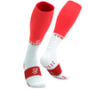 COMPRESSPORT Skarpety kompresyjne FULL SOCKS OXYGEN fluo red