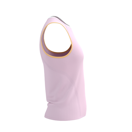 COMPRESSPORT Koszulka biegowa damska TRAIL RACING TANK roseate