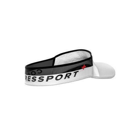 COMPRESSPORT Daszek biegowy ULTRALIGHT VISOR V2 biały