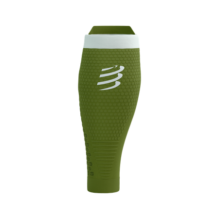 COMPRESSPORT Opaski kompresyjne na łydki R2V3 woodbine/white reflect
