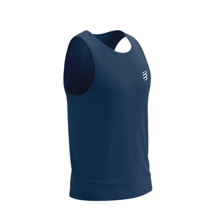 COMPRESSPORT Koszulka biegowa PERFORMANCE SINGLET blues