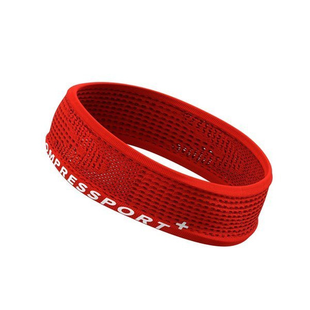 COMPRESSPORT Opaska na głowę THIN HEADBAND ON/OFF v3 czerwona