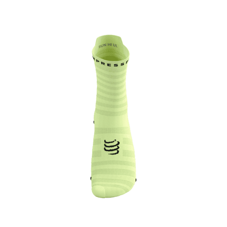 COMPRESSPORT Skarpetki do biegania PRORACING SOCKS V4 ULTRALIGHT RUN HIGH shadow lime/black