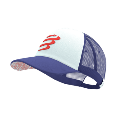 COMPRESSPORT Czapka lifestyle TRUCKER CAP orient blue/star white