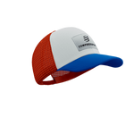 COMPRESSPORT Czapka z daszkiem TRUCKER 6P CAP princess blue/white