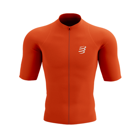 COMPRESSPORT Koszulka kompresyjna do biegania TRAIL RACING POSTURAL SS TOP tigerlily