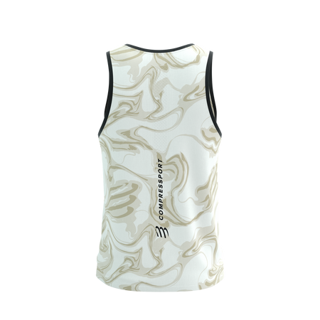 COMPRESSPORT Koszulka biegowa PERFORMANCE SINGLET sugar/camo print