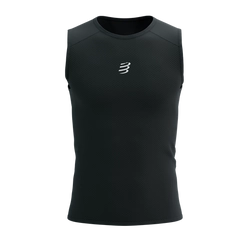 COMPRESSPORT Koszulka biegowa męska TRAIL RACING TANK black