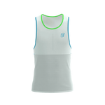 COMPRESSPORT Koszulka biegowa PRO RACING SINGLET star white
