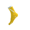 COMPRESSPORT Skarpetki do biegania trailowe PRORACING SOCKS V4 TRAIL lemon/white