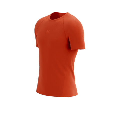 COMPRESSPORT Koszulka biegowa męska TRAIL RACING SS T-SHIRT tigerlily