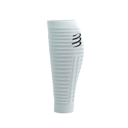 COMPRESSPORT Opaski kompresyjne na łydki R2 AERO white/black