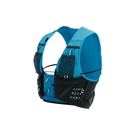 COMPRESSPORT Plecak do biegania ULTRUN EVO 10 PACK norse blue +2x soft flask