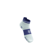 COMPRESSPORT Skarpetki do biegania krótkie PRORACING SOCKS V4 RUN LOW star white/orient blue