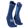 COMPRESSPORT Skarpetki rowerowe ProRacing Socks V4 Bike niebieskie