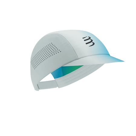 COMPRESSPORT Czapka biegowa PRO RACING CAP star white/blue green