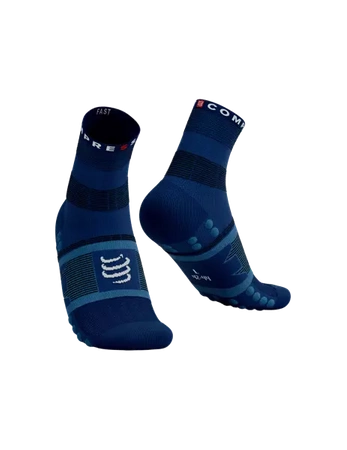 COMPRESSPORT Skarpetki trekkingowe FAST HIKING SOCKS estate blue/pacific coast