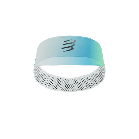 COMPRESSPORT Daszek biegowy PRO RACING VISOR star white/blue green