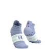 COMPRESSPORT Skarpetki do biegania PRORACING SOCKS V4 ULTRALIGHT RUN LOW lavender/white