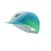 COMPRESSPORT Czapka biegowa PRO RACING CAP star white/blue green