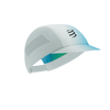 COMPRESSPORT Czapka biegowa PRO RACING CAP star white/blue green