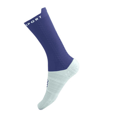 COMPRESSPORT Skarpetki rowerowe PRORACING SOCKS V4 BIKE orient blue/white